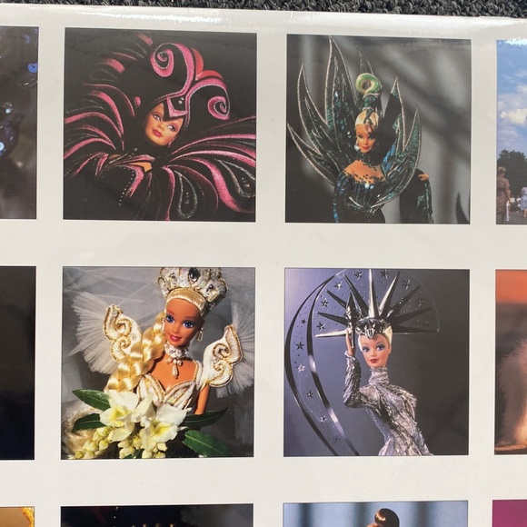 NEW/Unopened Rare Collectible Barbie 2002 Calendar, 2005 Valentines and Magnet - Picture 8 of 8